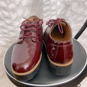 Chinese Laundry Maroon Platforms
